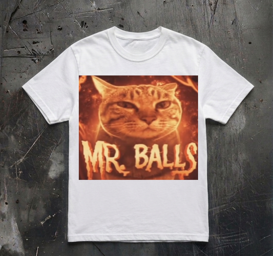 MR. BALLS CAT SHIRT