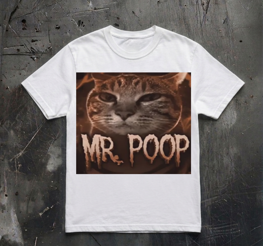 MR. POOP CAT SHIRT