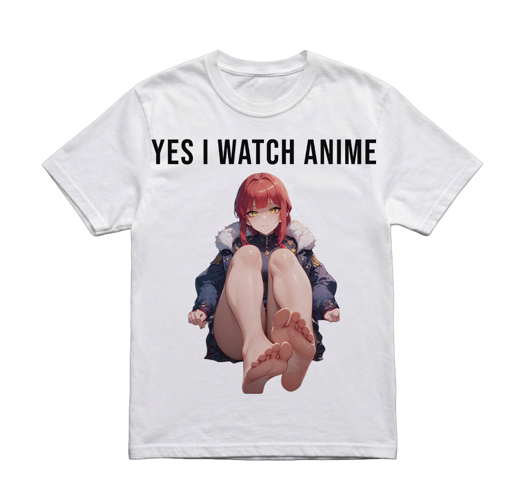 YES I WATCH ANIME TSHIRT