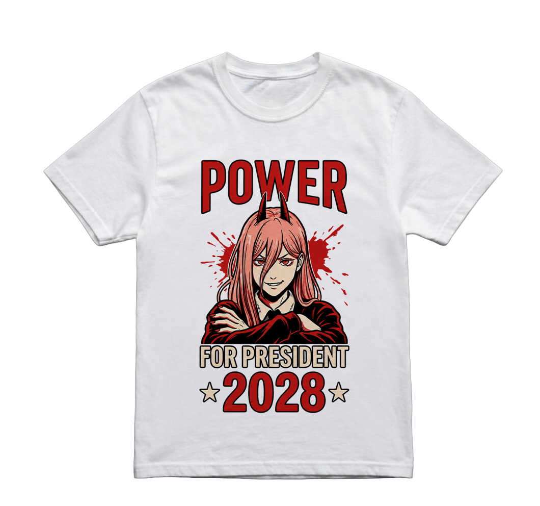 POWER FOR PRESIDENT TSHIRT